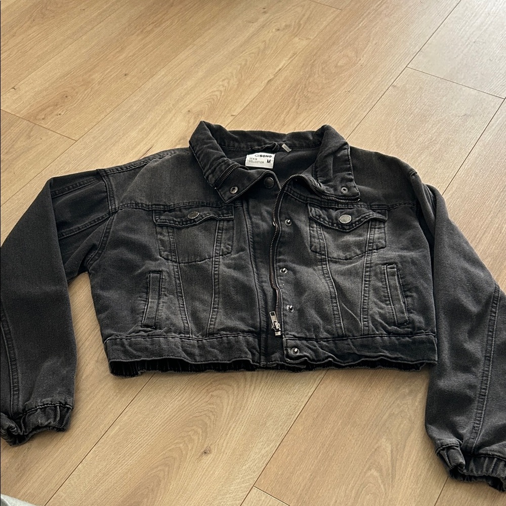 Ciso Charcoal Jean Jacket